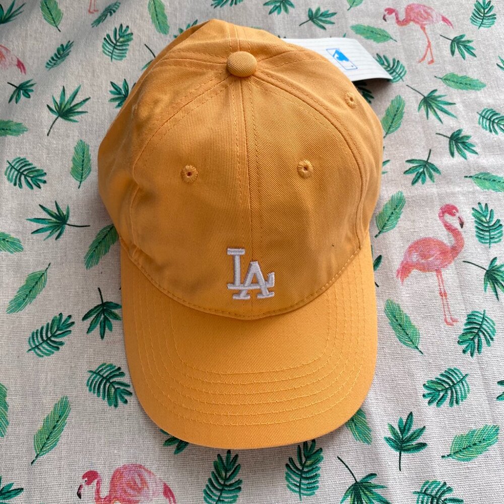 MLB Small Label Hat Casual Versatile Baseball Cap Soft Top